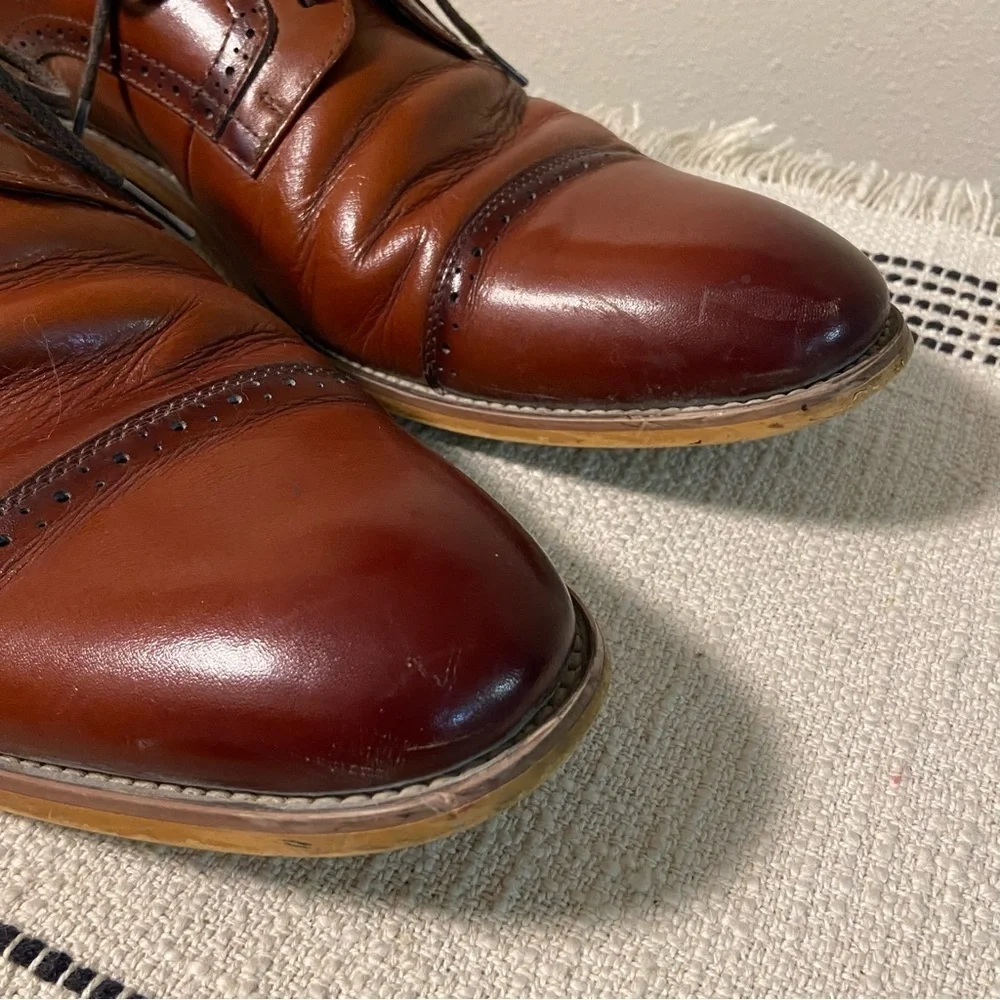 STACY ADAMS / Dickinson Oxford Dress Shoes Size 11.5